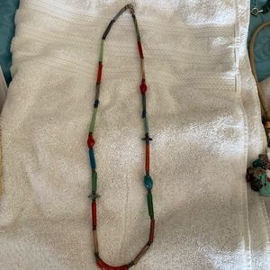 Czech glass gorgeous statement necklace